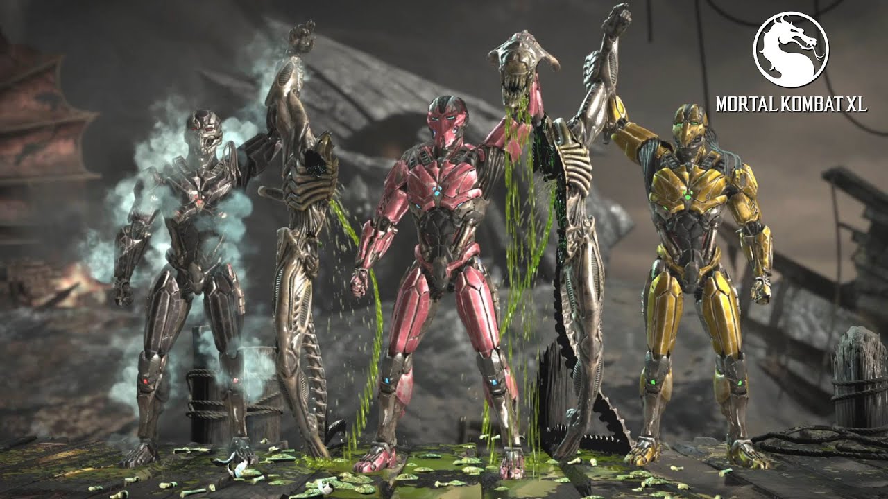 Alien VS Triborg Mortal Kombat XL