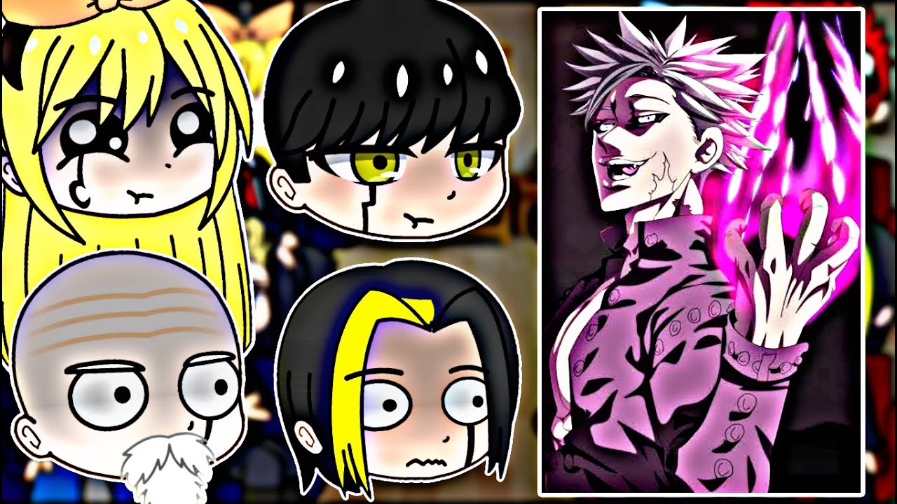 Mashle React to Ban // Tiktok // Gacha React