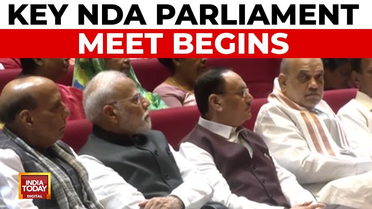 NDA Meet: PM Modi Felicitated For Operation Sindoor Success Amid 'Har Har Mahadev' Chants