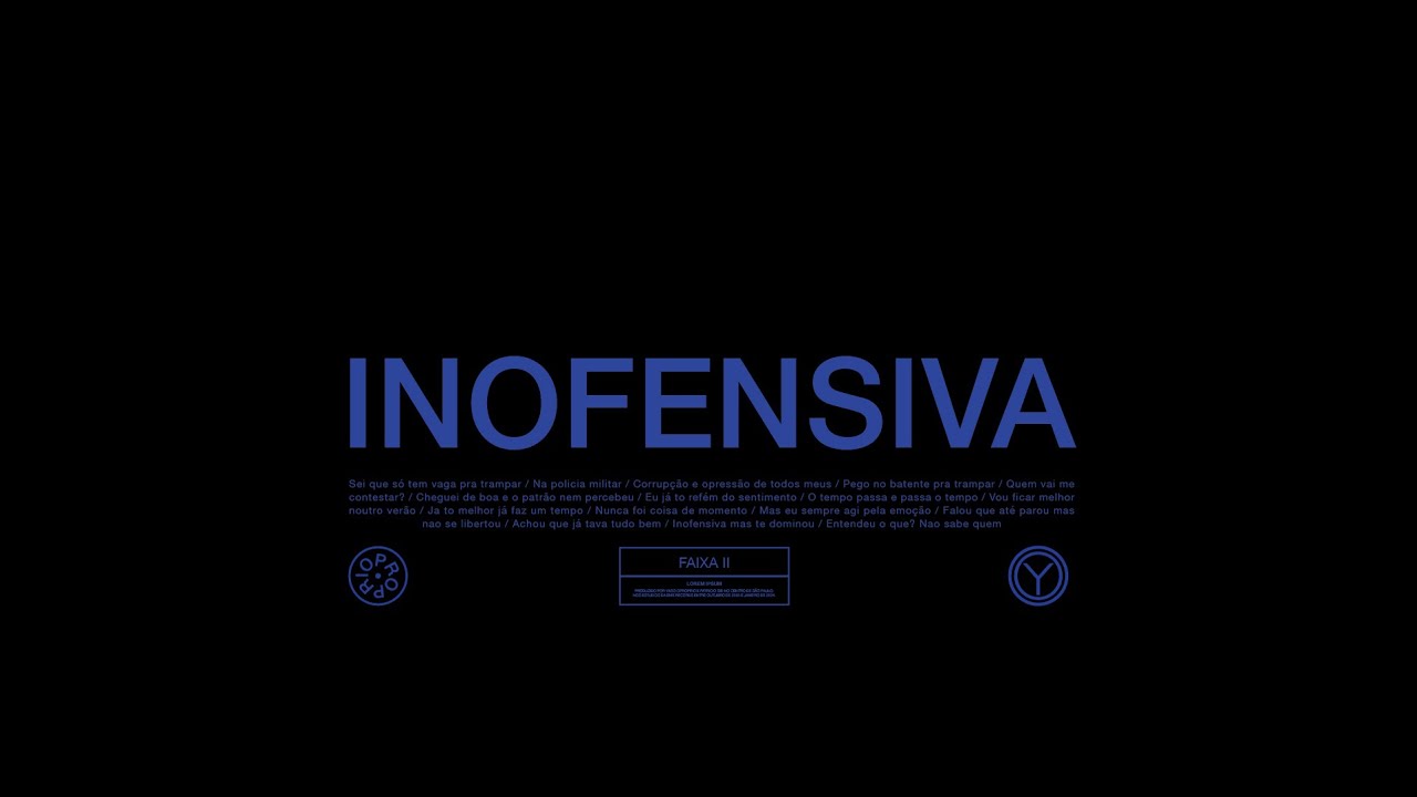 Yago Oproprio - Inofensiva (Clipe Oficial)