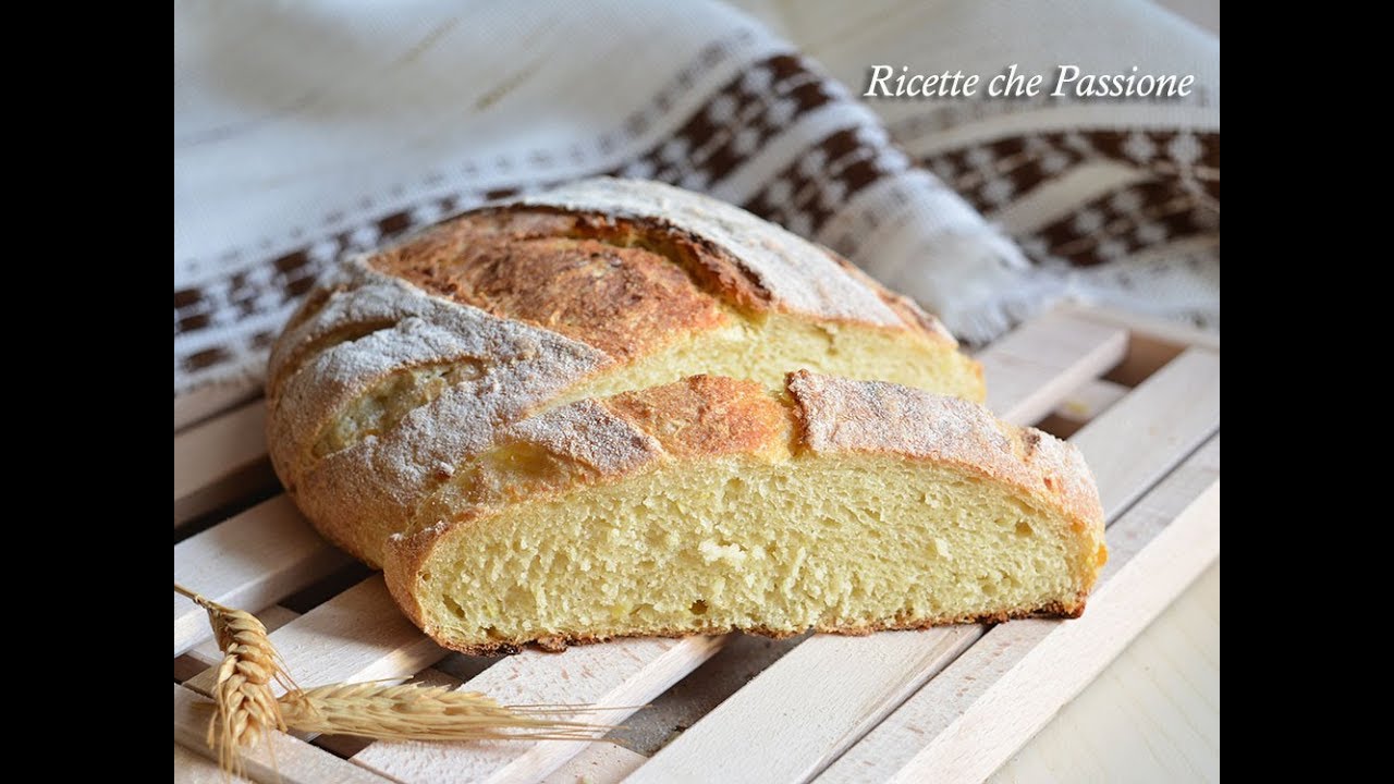 Pane misto semola e patate -  homemade bread - Ricette che Passione