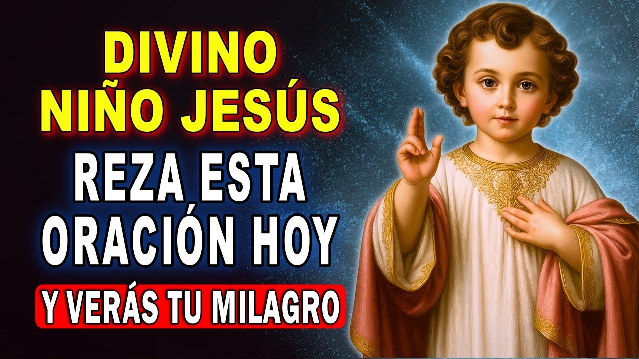 👼 Haz esta oración por 5 días y mira el Milagro del Divino Niño Jesús en tu necesidad 💖