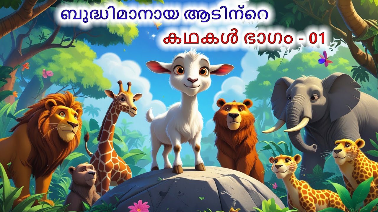 ബുദ്ധിമാനായ ആടിന്റെ കഥകൾ ഭാഗം - 01 | Malayalam Stories | Malayalam | Stories in Malayalam