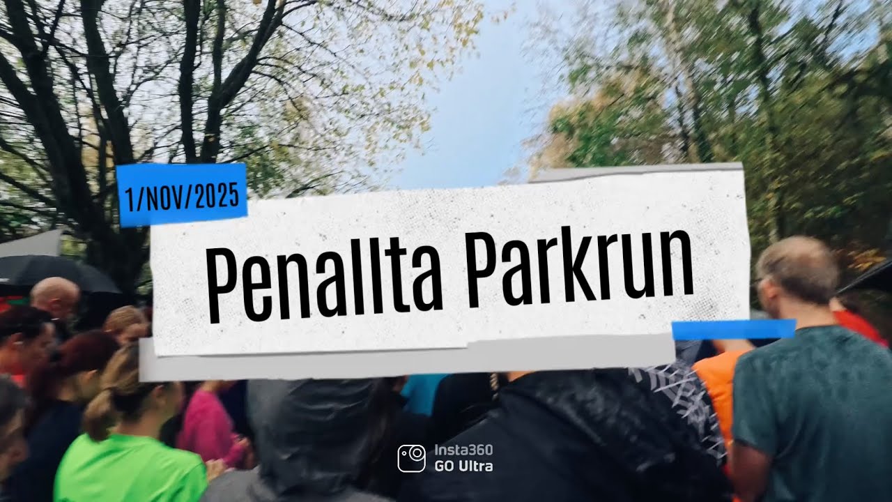 Penallta Parkrun 1st November 2025. Wet,Wet,Wet!  (24:26)