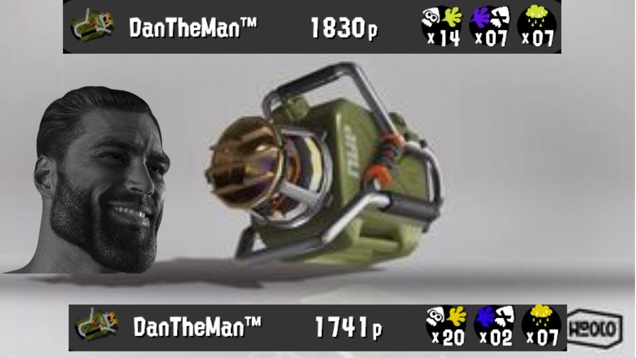 Splatoon 3 - When you're a GIGA CHAD Explosher ENJOYER! Part 1!