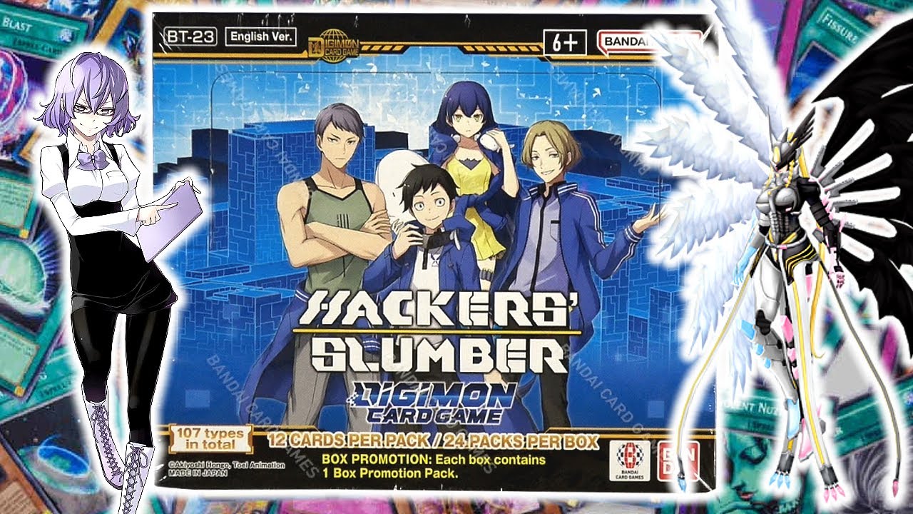 Я ПОНЯЛ! Открытие коробки Digimon Card Game Hacker' Slumber BT23