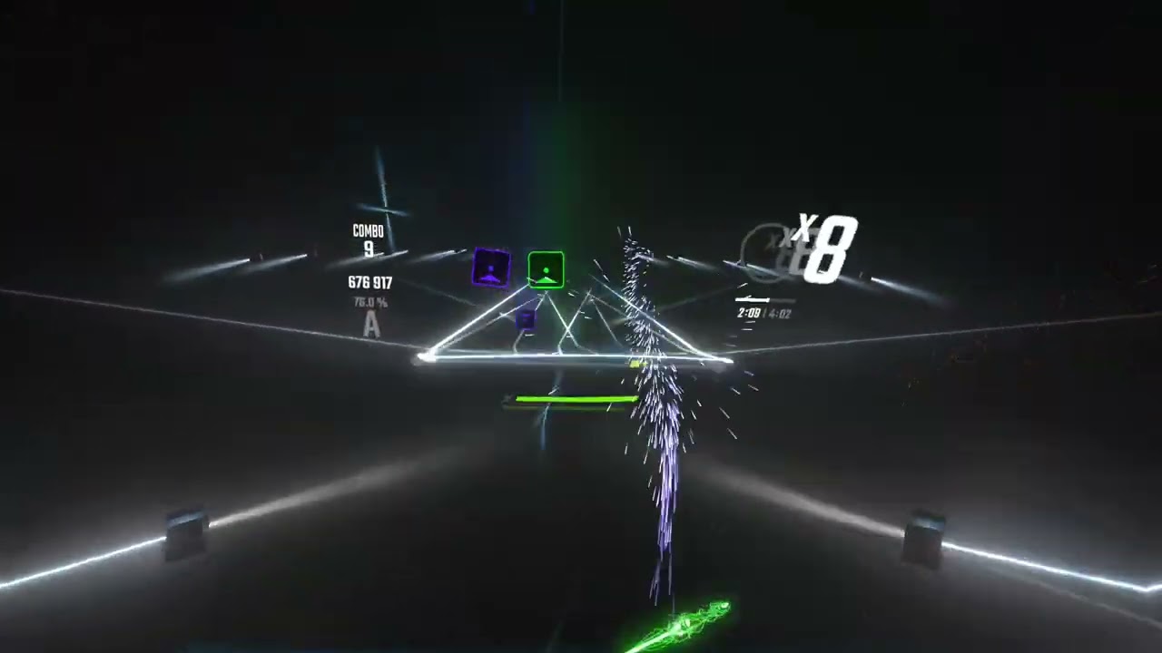 Power of the saber blade because why not?