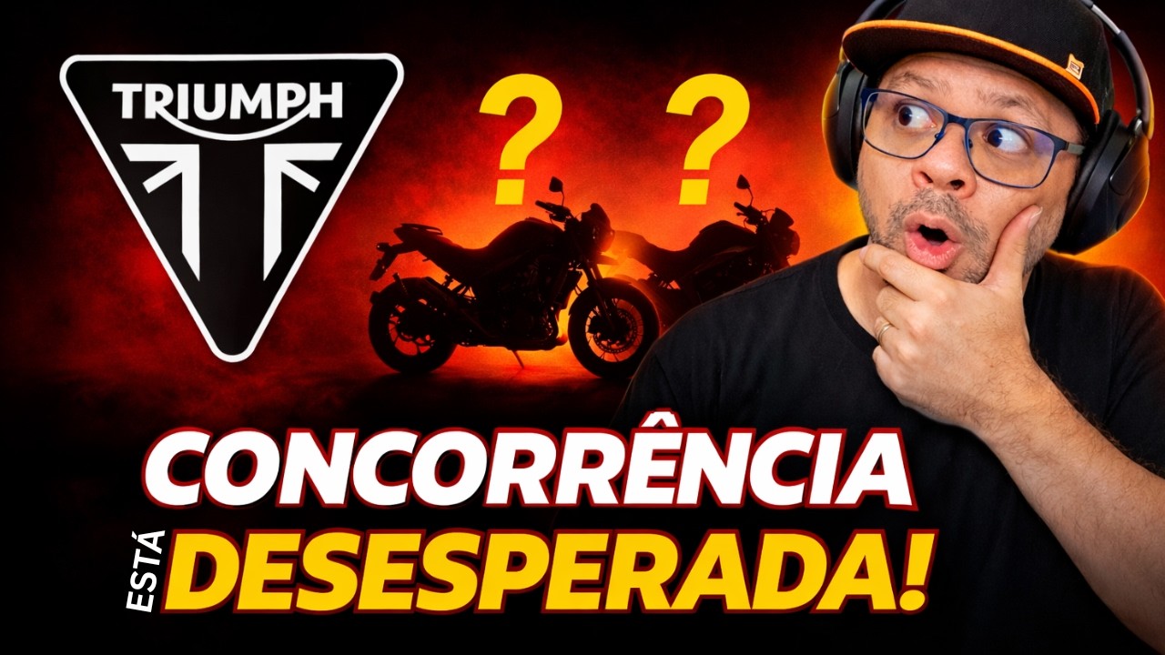 3 LANÇAMENTOS da TRIUMPH no BRASIL em 2026: COM DATAS! (TODOS OS DETALHES)
