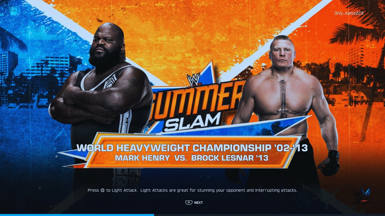 3 STAGES OF HELL: Mark Henry vs. Brock Lesnar (WWE 2K26 Gameplay)
