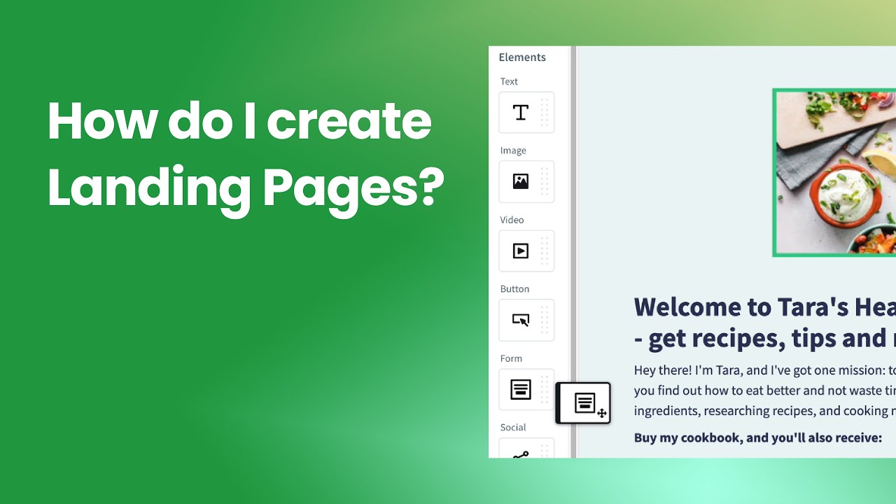 How do I create Landing Pages?
