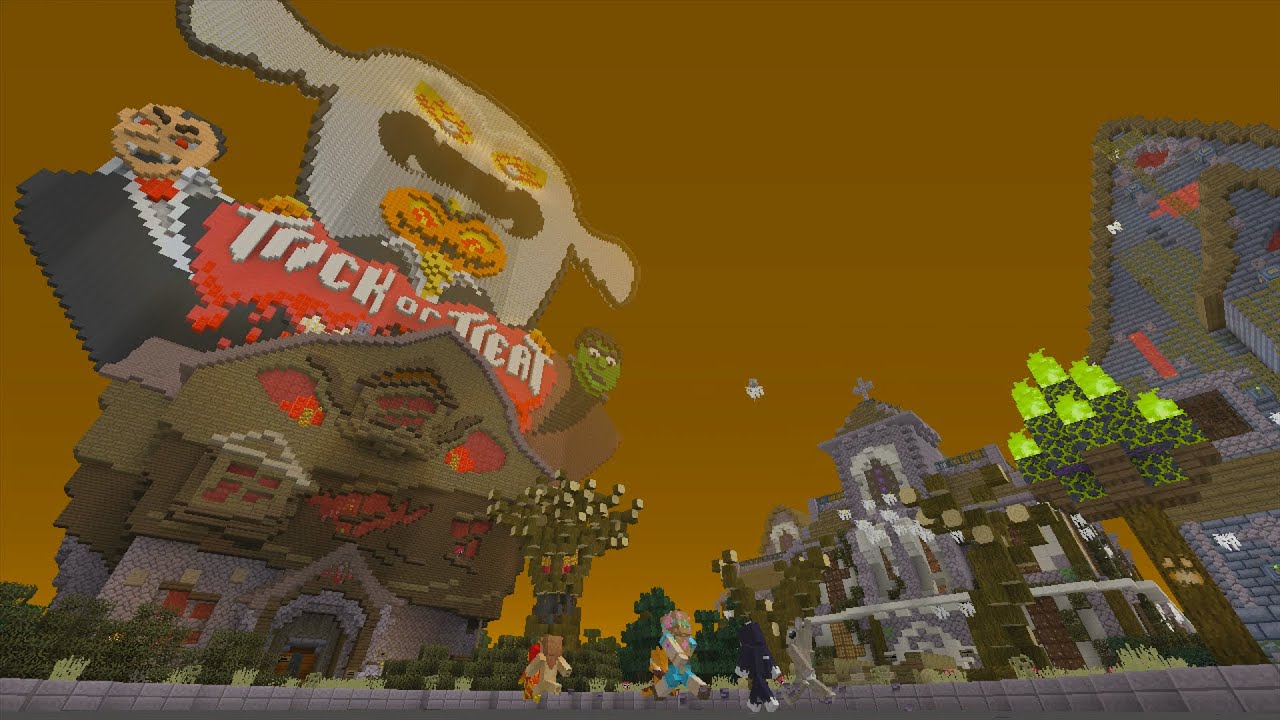 Minecraft Xbox - Halloween Hide and Seek - Phoenix Residence