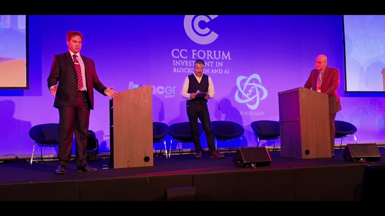 Dr Craig Wright Vs Mike Beaver Debate CC Forum Conference London 2019