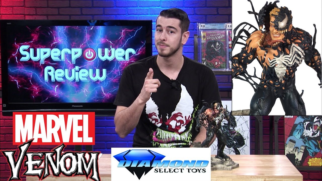 Venom PVC Diorama Statue Review by Diamond Select Toys