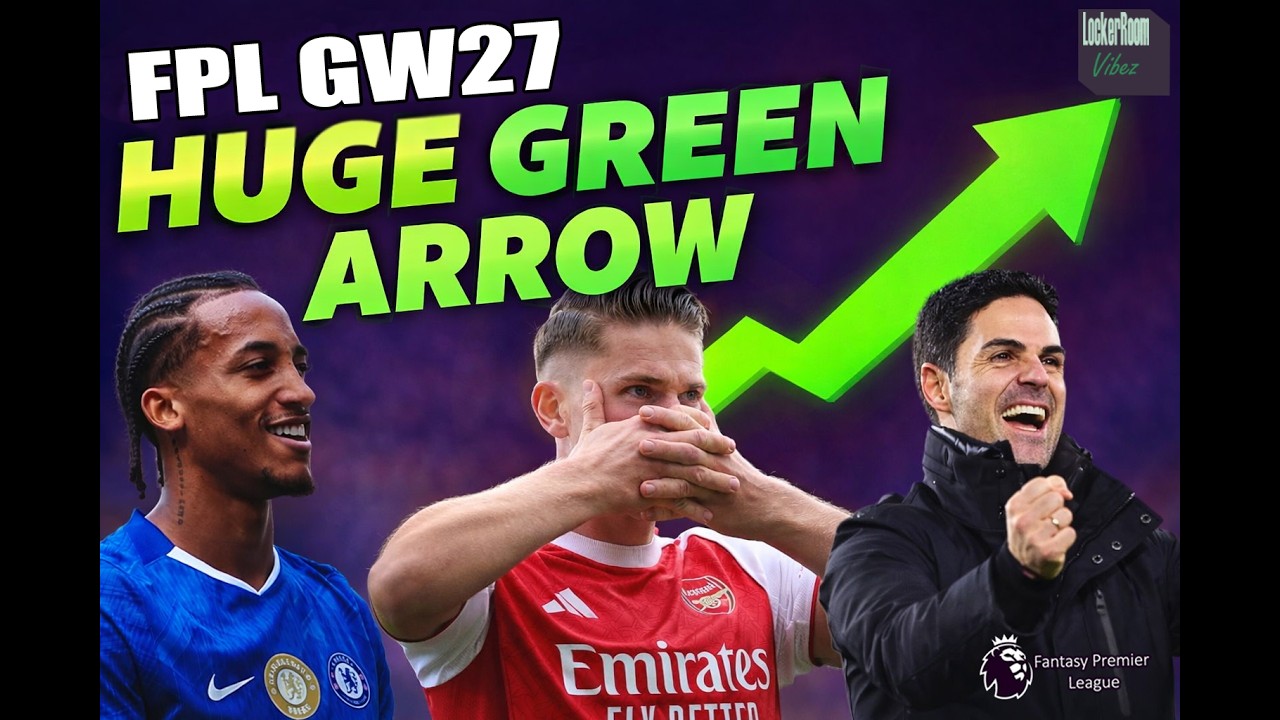 FPL GW27 HUGE GREEN ARROW 📈 | Gameweek 27 Review & Rank Rise