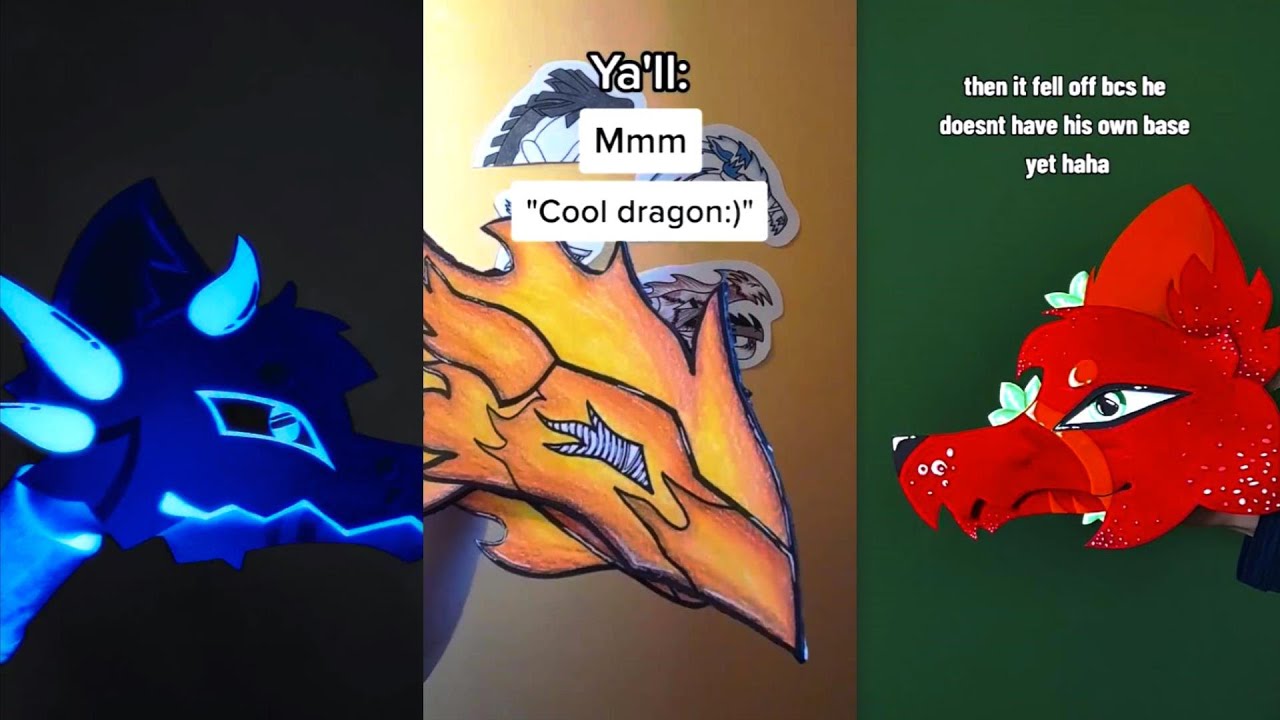 😱THE AMAZING Paper Dragon 🔥Puppet TikTok Compilation #9
