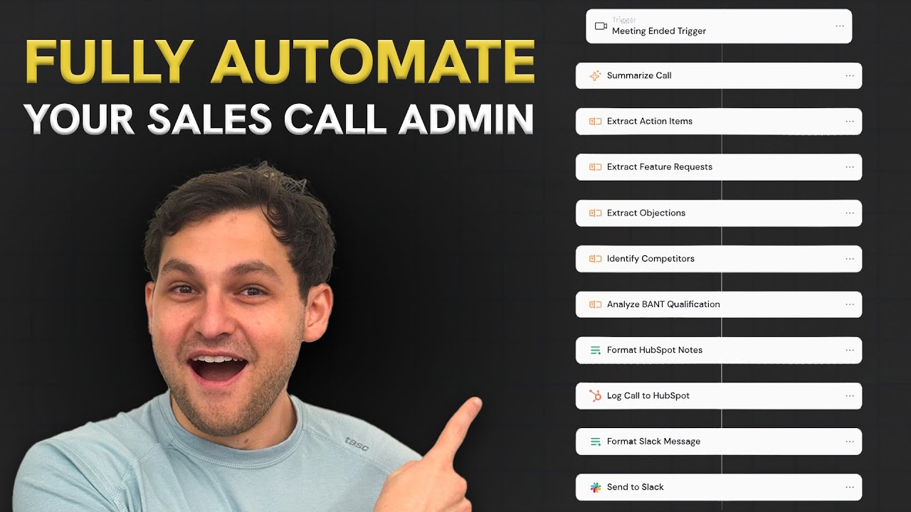 How to Automate Post Sales Call Admin With AI