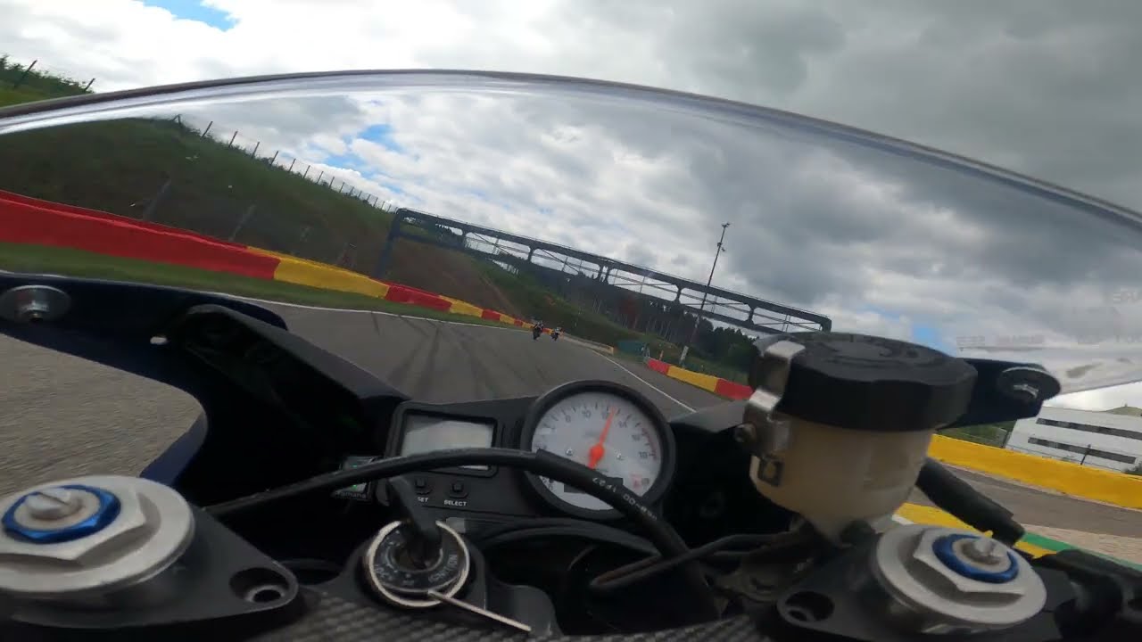 CRASH! | Spa-Francorchamps | Yamaha YZF-R6 | POV | Track Day | Session 2 | 30/05/22 | Bikers' Days |