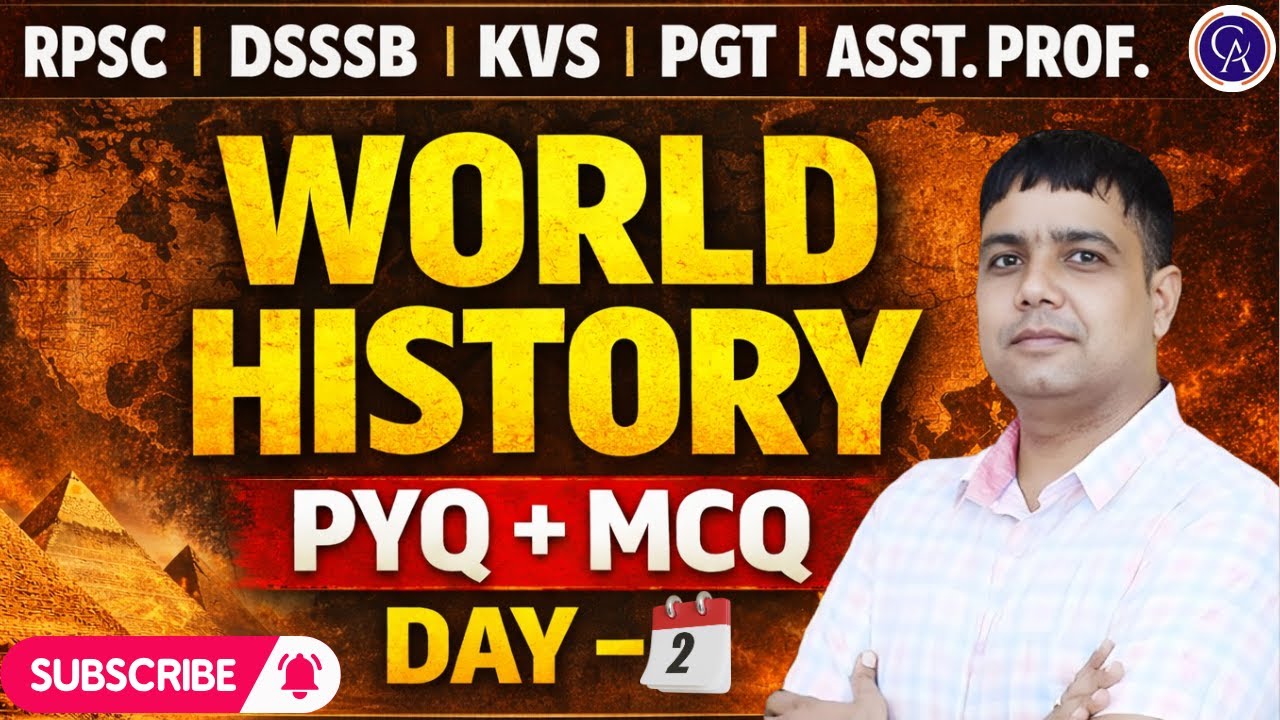 World History पुनर्जागरण  Part 3 | Assistant Professor RPSC First Grade,PGT  by Rohit Sir