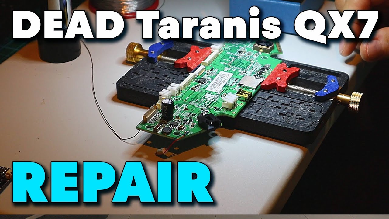 Taranis QX7 REPAIR (Not Powering On)