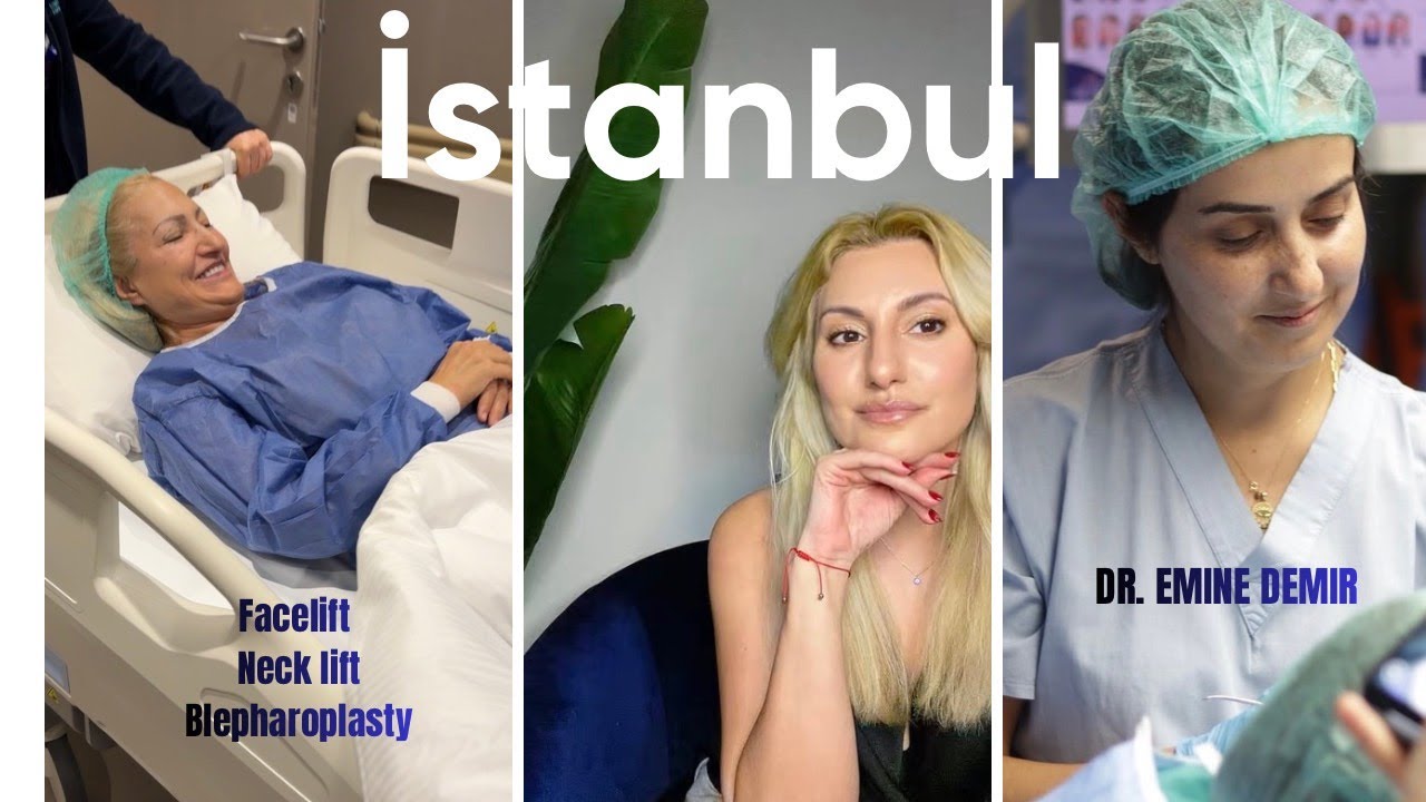 My mom's facelift, neck lift and blepharoplasty in Istanbul by Dr. Emine Demir