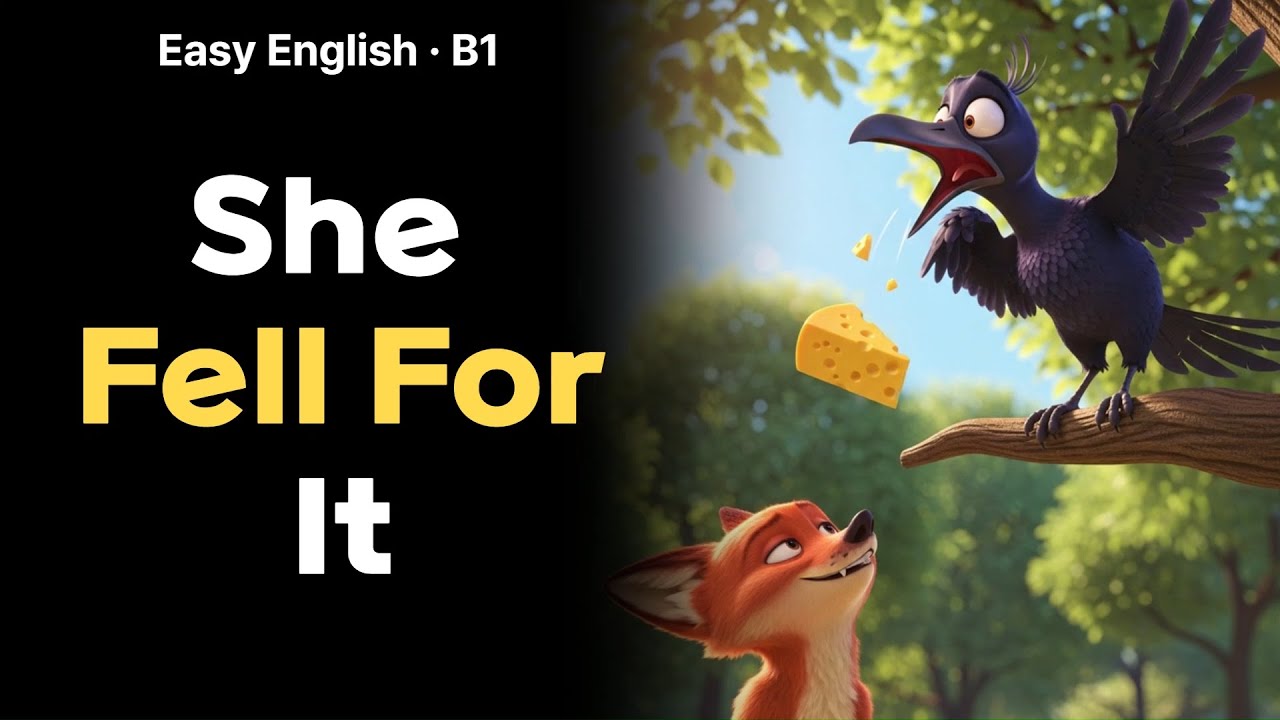 The Fox, the Crow, and the Lost Cheese | Easy English · B1