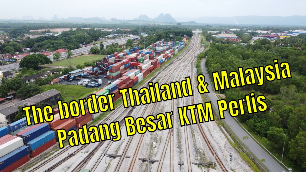 Drone DJI Mini 2 | Padang Besar KTM Railway Station Perlis Malaysia
