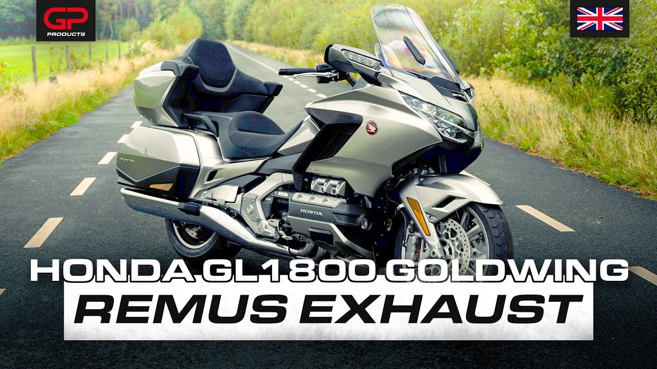 REMUS electronic adjustable SLIP-ON system for the Honda Goldwing!🔥