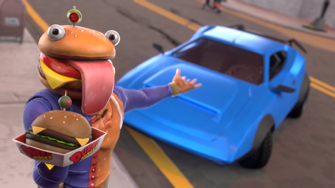 When Beef Boss buys a Sports Car! | A Fortnite Mini Movie