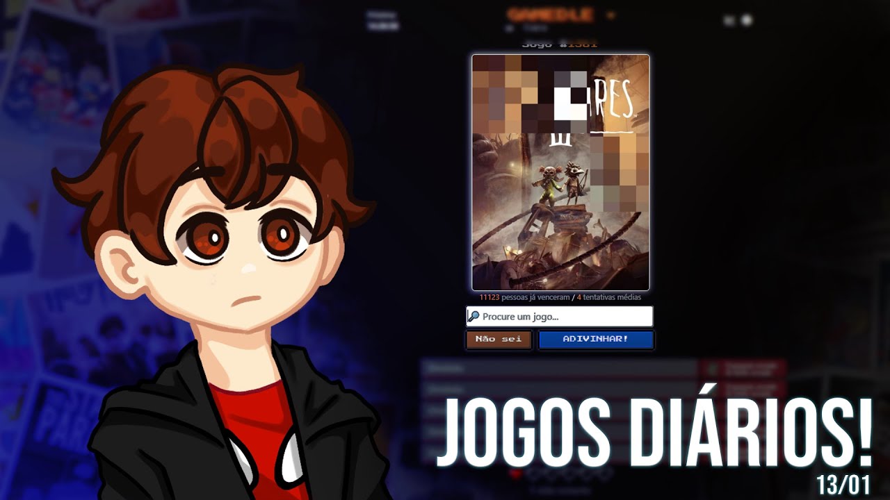 JAUM jogando JOGOS DIÁRIOS! 13/01