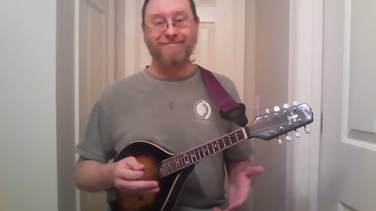 Black and Tan Blues on mandolin