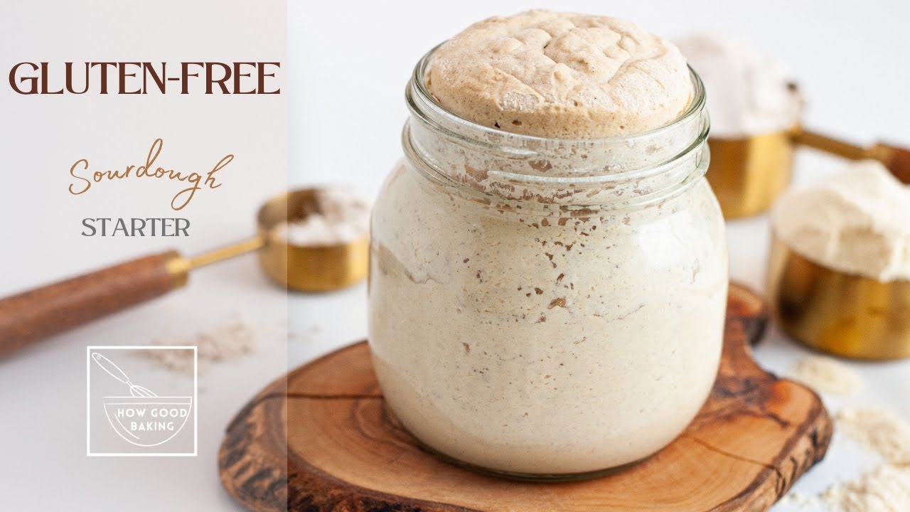 How to Make GLUTEN FREE Sourdough Starter From Scratch | Gluten Free SOURDOUGH STARTER