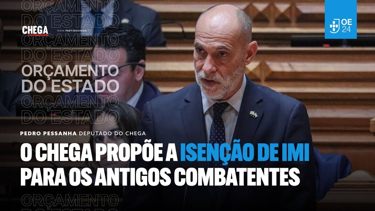 O CHEGA prop&otilde;e a isen&ccedil;&atilde;o de IMI para os antigos combatentes