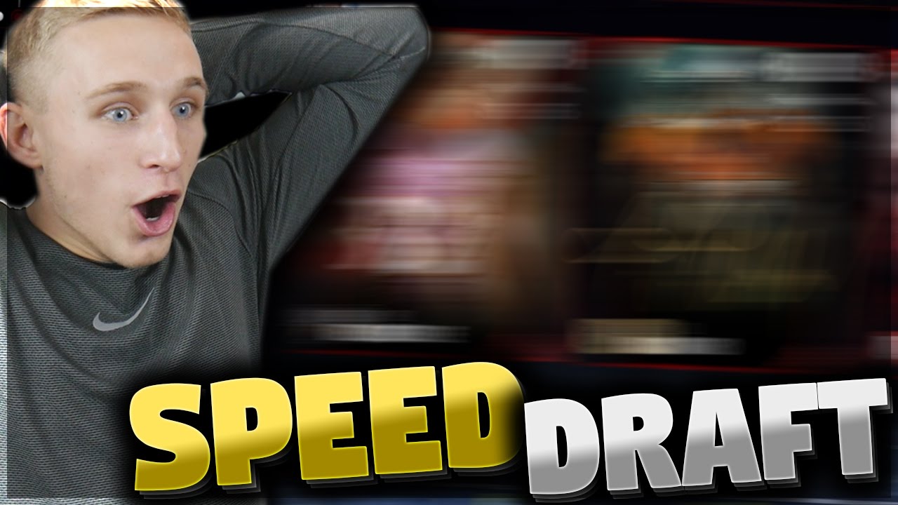 FASTEST PLAYERS ONLY DRAFT! Madden 17 Draft Champions