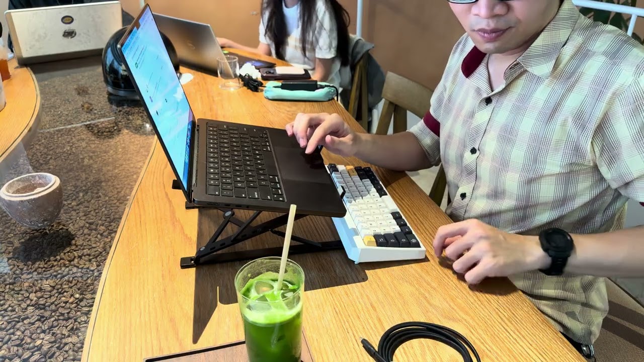Làm việc cùng mình 1.5 giờ tại A+C Coffee Experience | Âm thanh môi trường