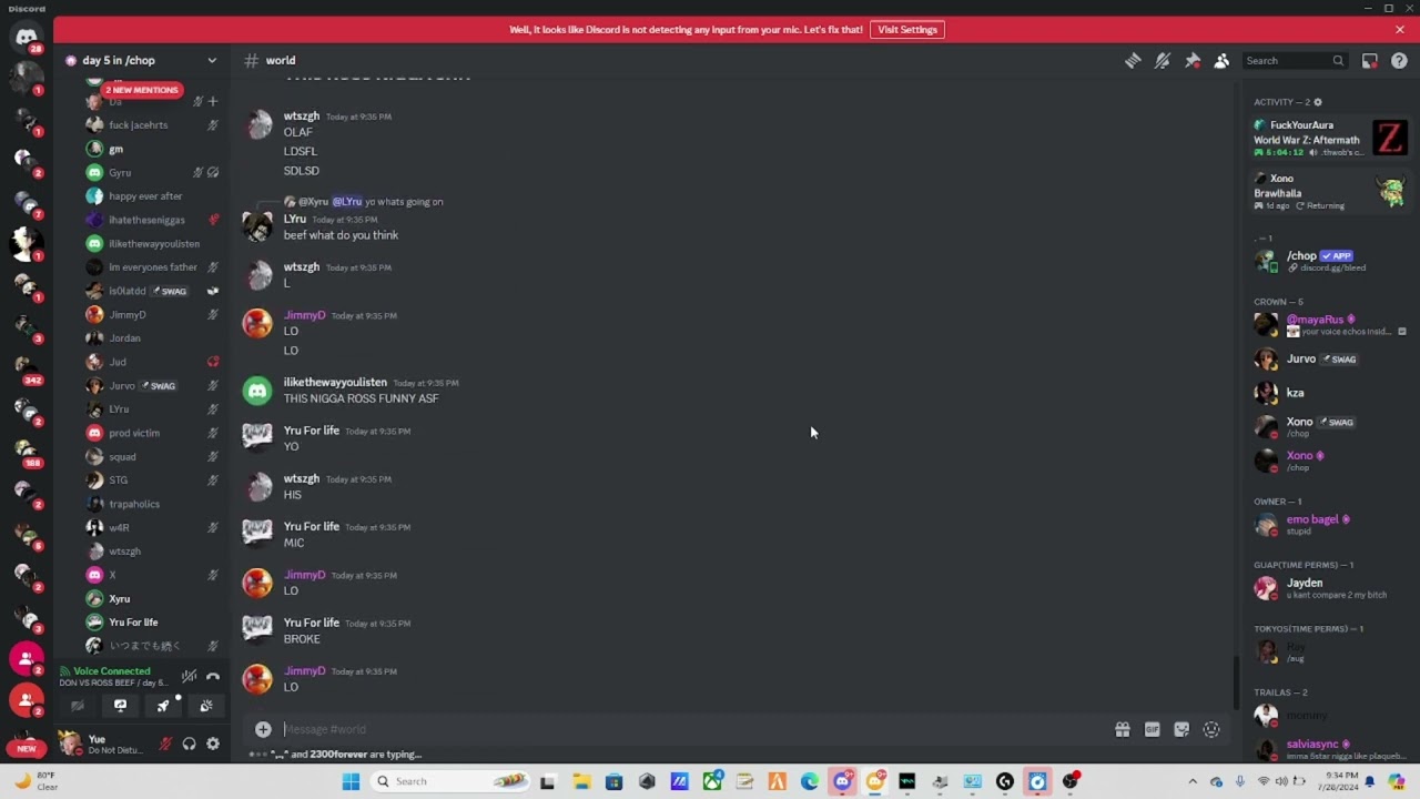 Ross Breaks Deathwish Jesper's Mic (Discord Packing
