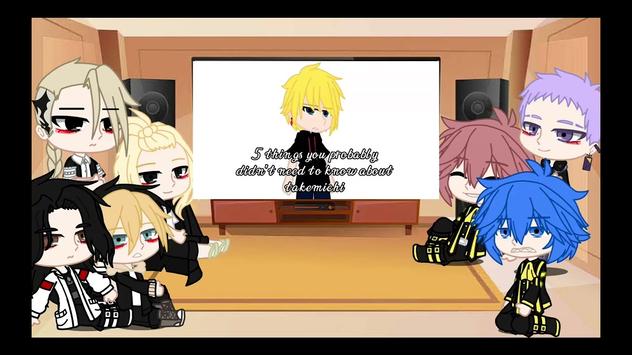 Tokyo Revengers React To Takemichi Vampire Au | credits : @mei-rin.  (for the video) | Part 1/2 |