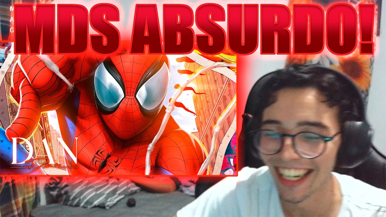(OK INESPERADO! KKKK) React Dan - SEQUÊNCIA DO HOMEM-ARANHA (Spider-Man) | Feat. Cavalheiro
