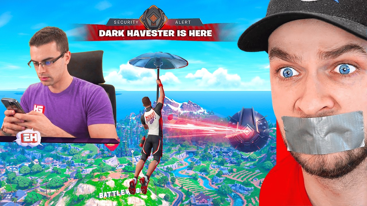 Невыполнимое испытание в Fortnite: постарайся ничего не говорить!