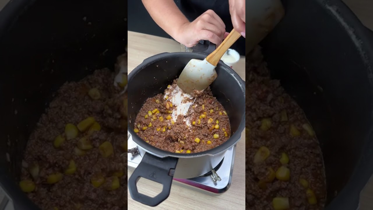 Lasanha de panela de pressão sem forno