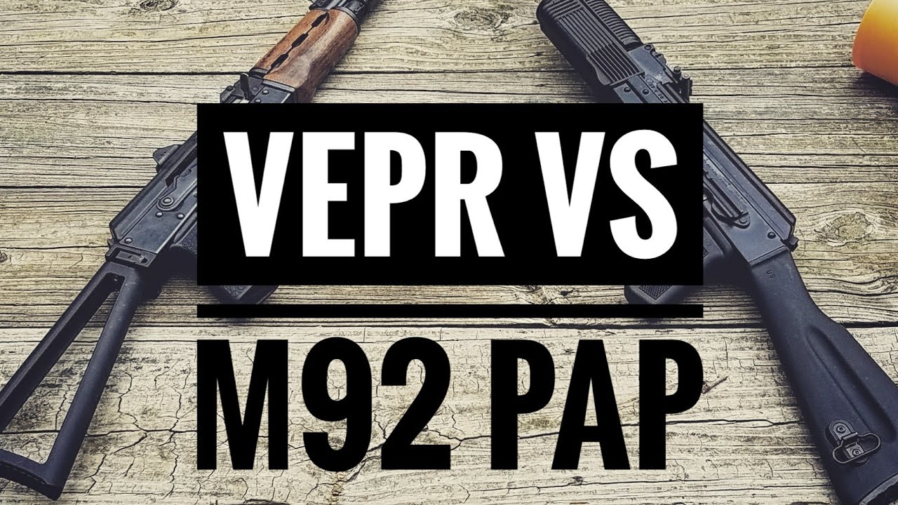 VEPR AK-47 vs M92 PAP sbr with JunkFoodZombie