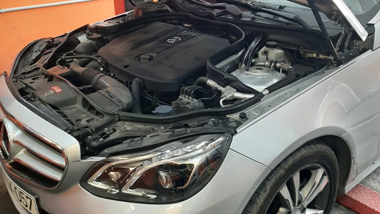 Mercedess E220 651om Karobka yağı yağ filteri dəyişilməsi Və yağ nasosu