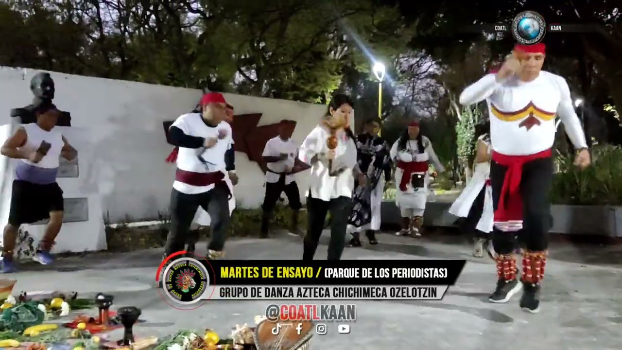Martes de ensayo (20260121) con nuestros Hermanos de Grupo de Danza Ozelotzin