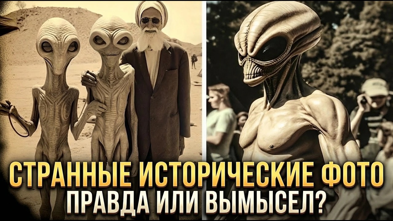 100 Исторических Фото Которые Никто не Смог Объяснить