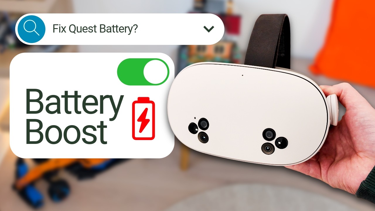 Как бесплатно увеличить время автономной работы Quest VR — советы для Quest 2, 3 и 3S