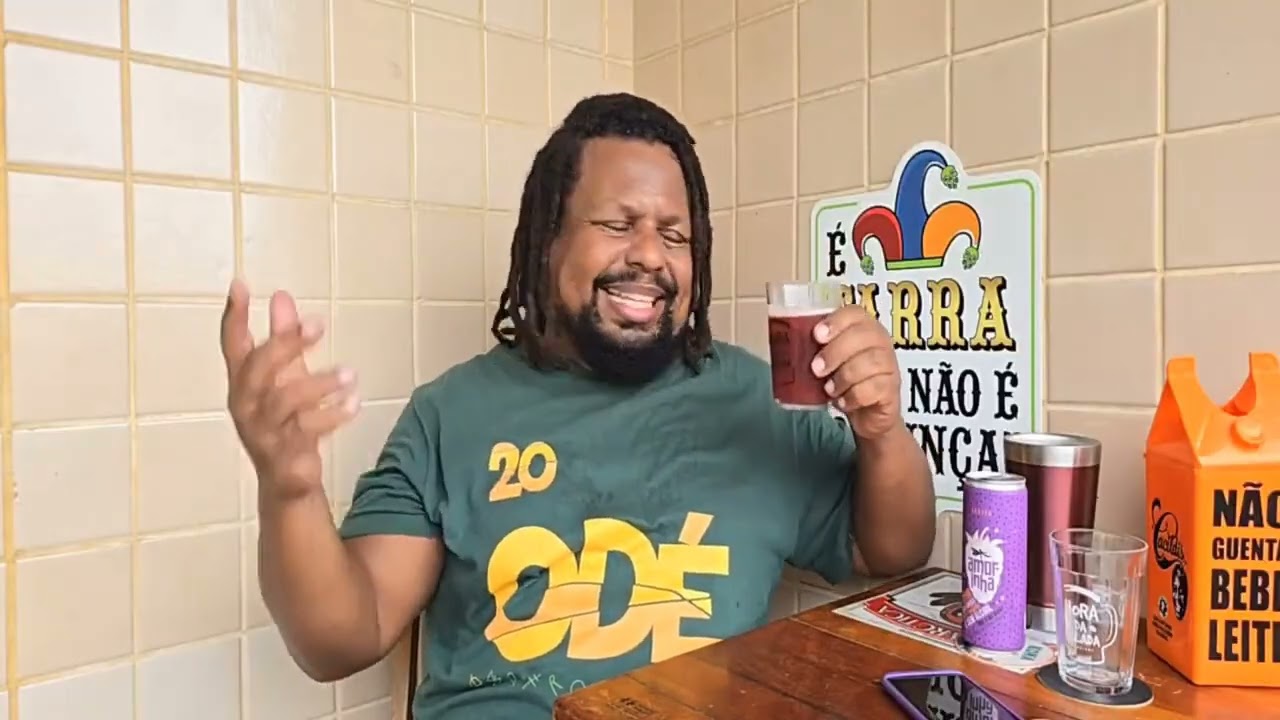 DADIVA AMORINHA SOUR - Cerveja sem álcool com muita pegada de frutas fermelhas e casca de tangerina!