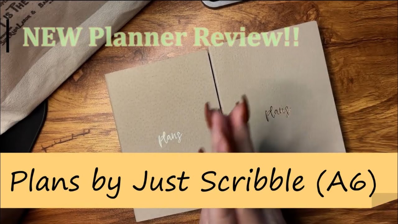 MUST SEE!! IN-DEPTH PLANNER REVIEW of PLANS by Just Scribble (in A6 Horizontal)