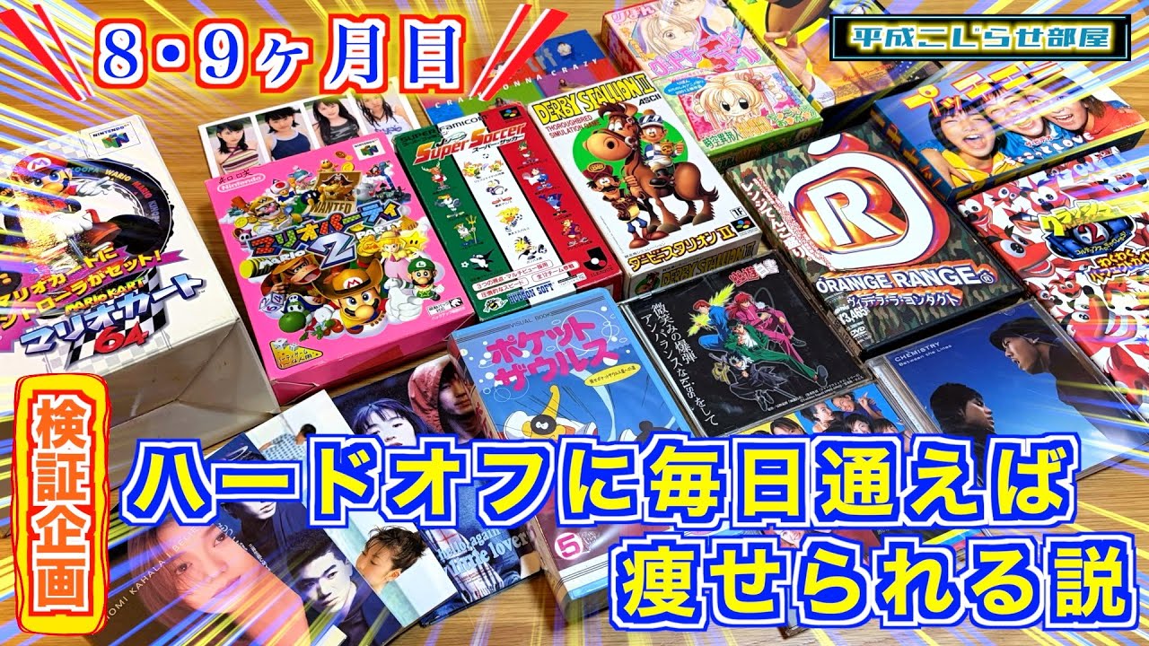【ハードオフ】検証企画！今回はジャンクで箱付きソフトなどをゲット！！