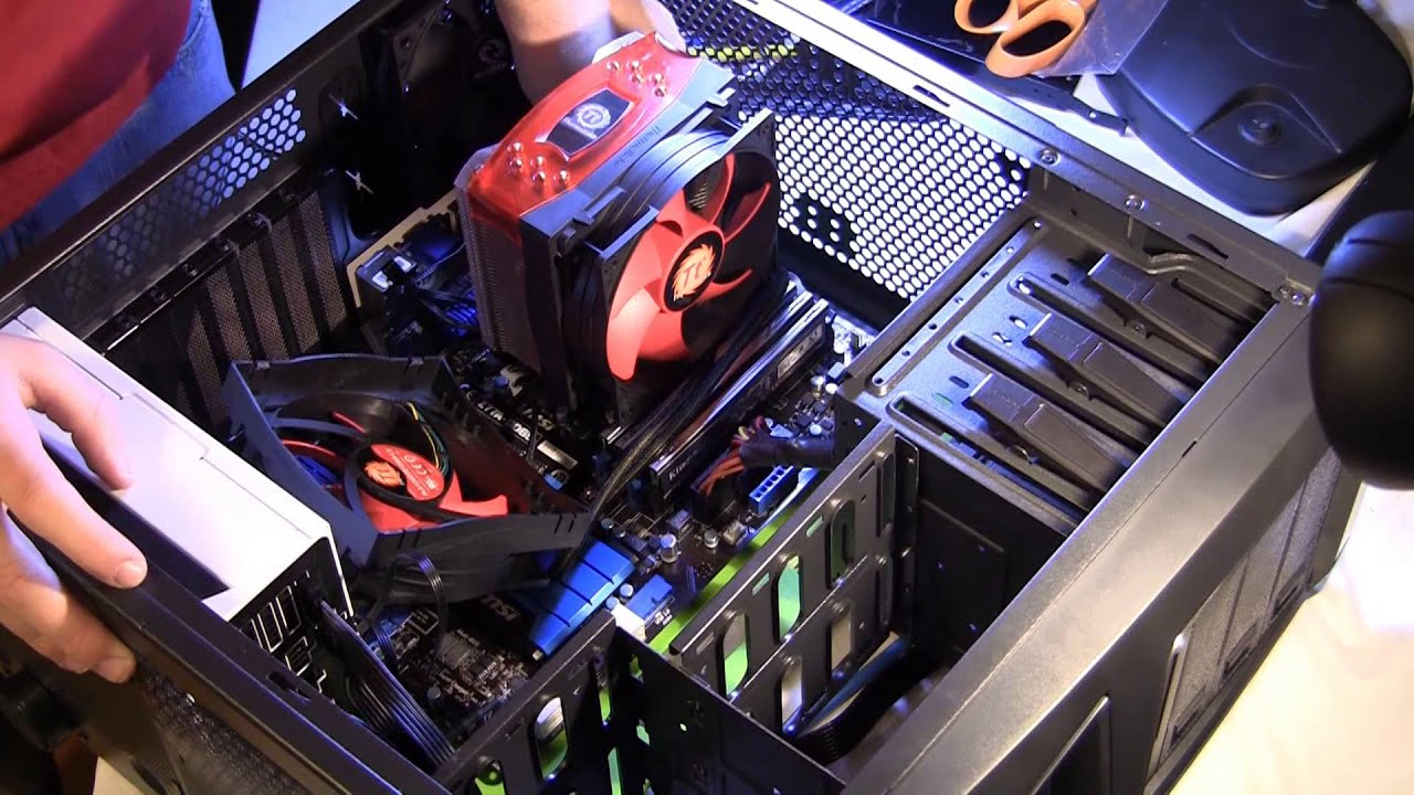 RAIDMAX Cobra Gaming Case Video Review & Benchmark