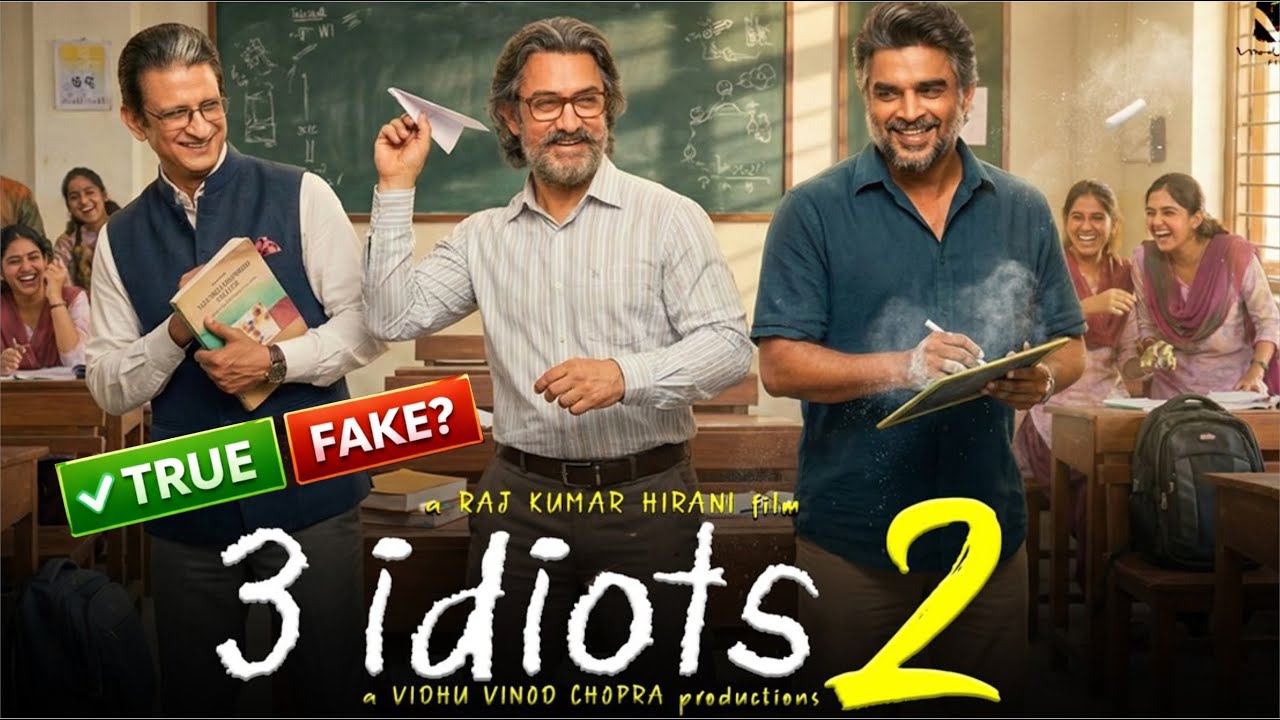 4 Idiots Movie | 3 Idiots Part 2 Ka Sach | 4 Idiots Truth ?