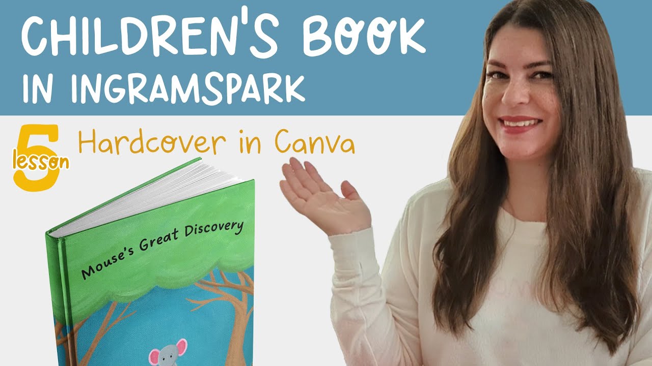 Hardcover for IngramSpark in Canva